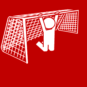 goalpost: hang on bar